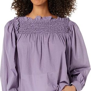 Rebecca Taylor Smocked Texture Size SMALL